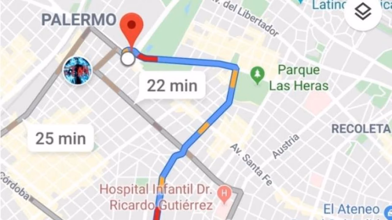 ¿Cómo ver los kilómetros de una ruta en Google Maps?
