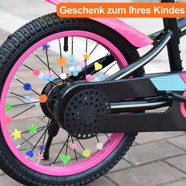 ¿Qué ponen los niños en sus bicicletas?