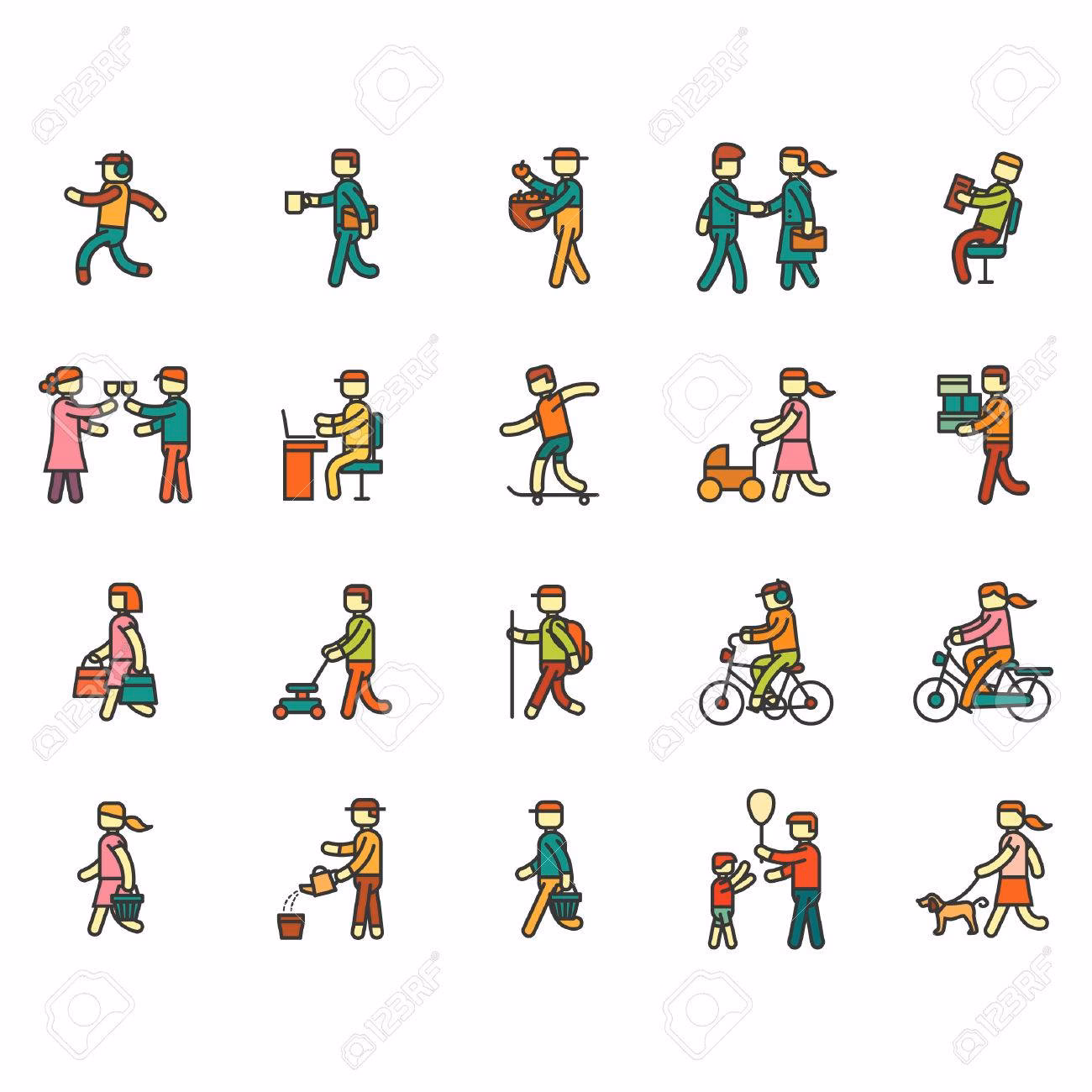 ¿Cuáles son las actividades del hombre?