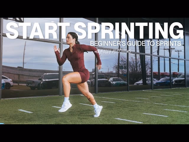 What are the 3 sprinting exercises for beginners?