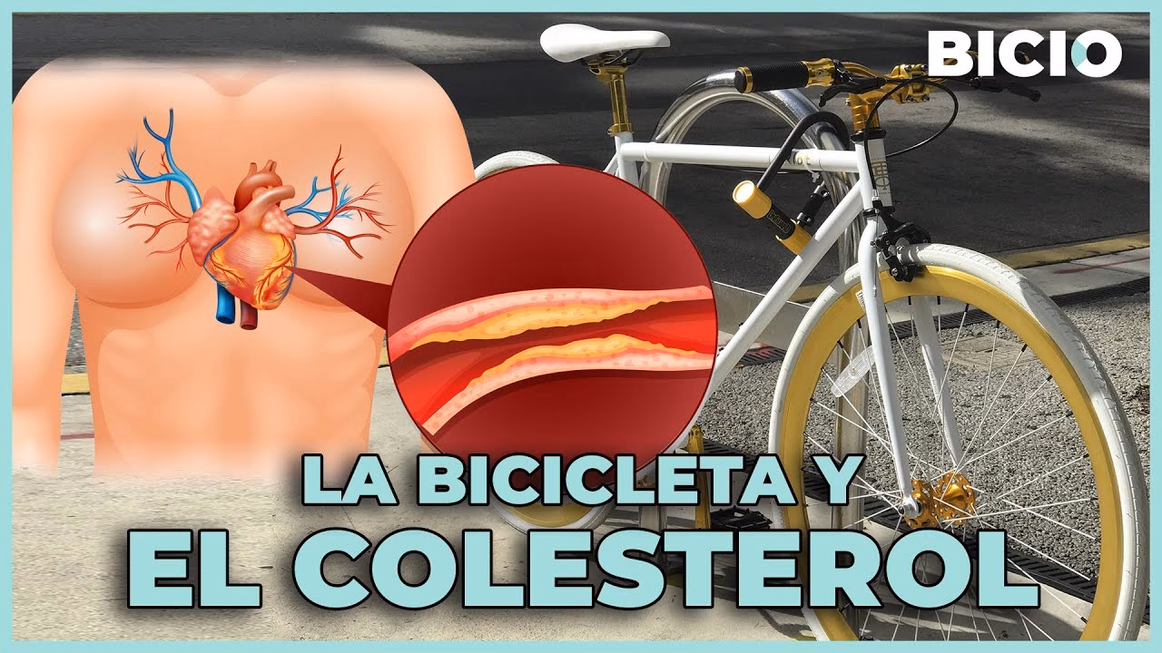 ¿Cómo bajar el colesterol en bicicleta?
