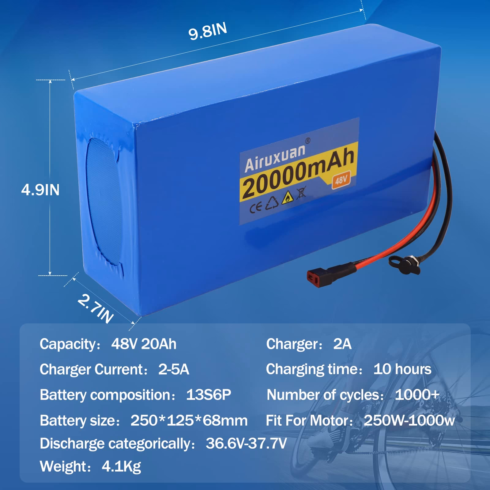 How many mph is 48V 1000w?