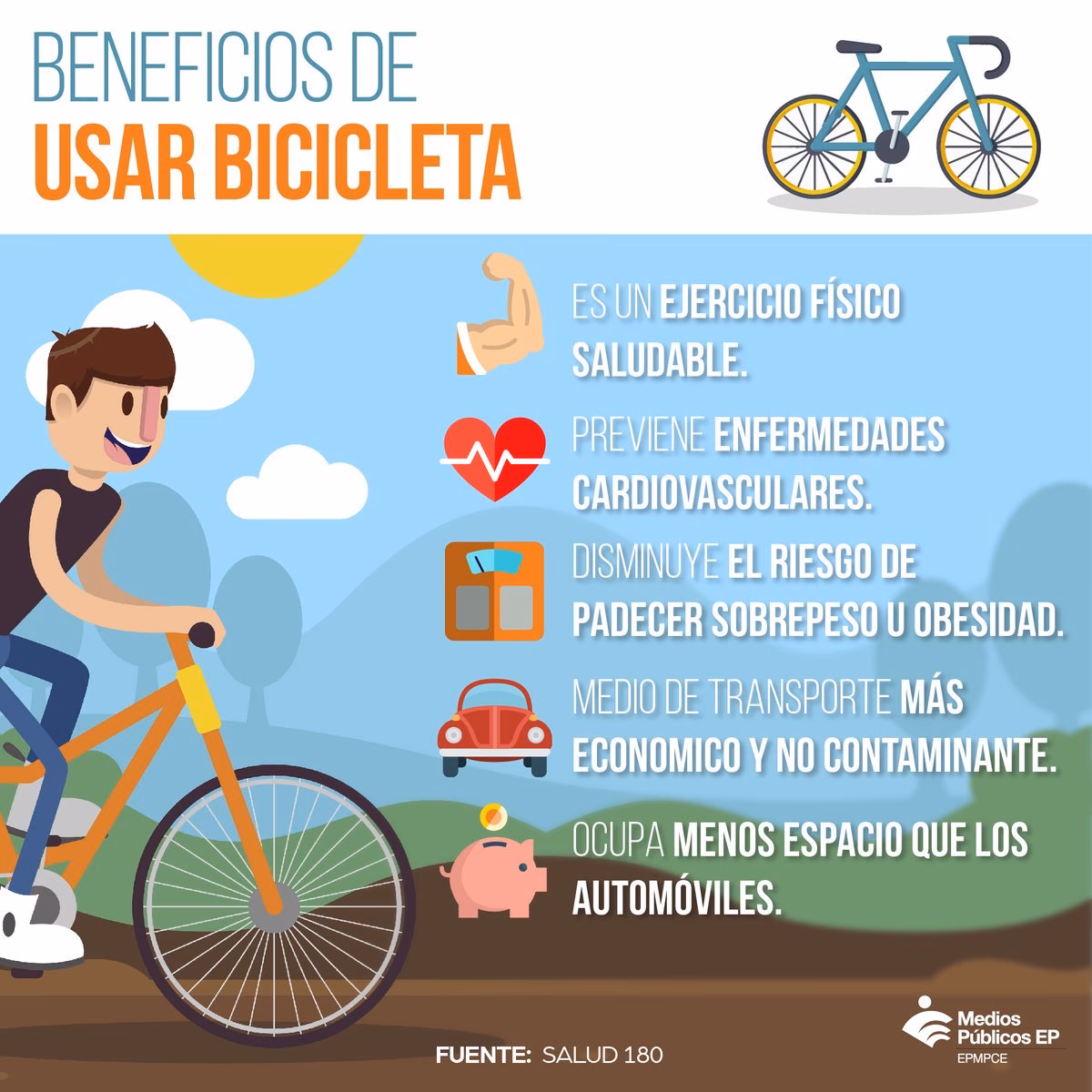 ¿Son buenas las bicicletas para el transporte?