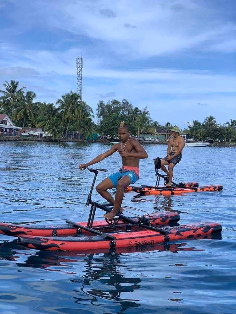 ¿Cómo se llaman las bicicletas de agua?