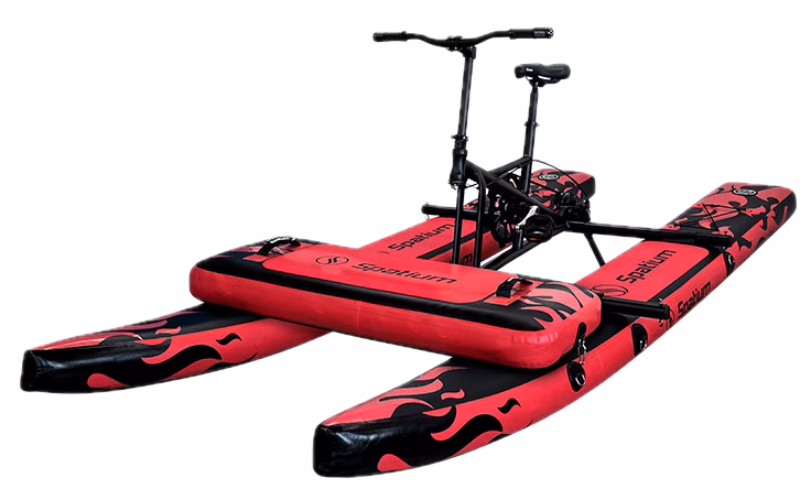 ¿Cómo se llaman las bicicletas de agua?