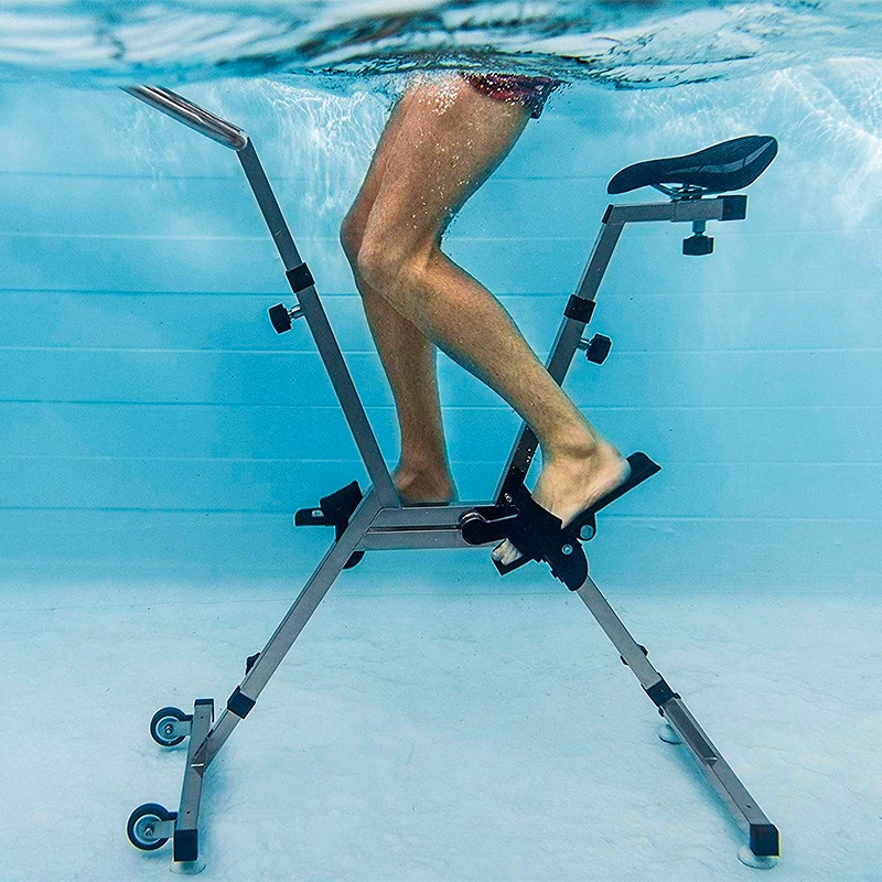 What is the distance of the aqua bike?