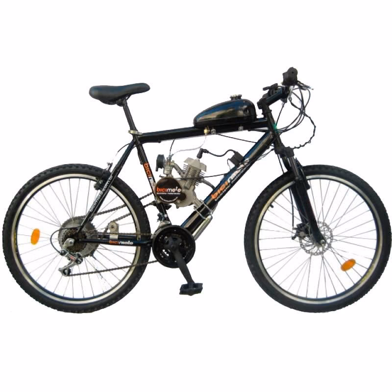 Qual é o nome da bicicleta que tem motor?