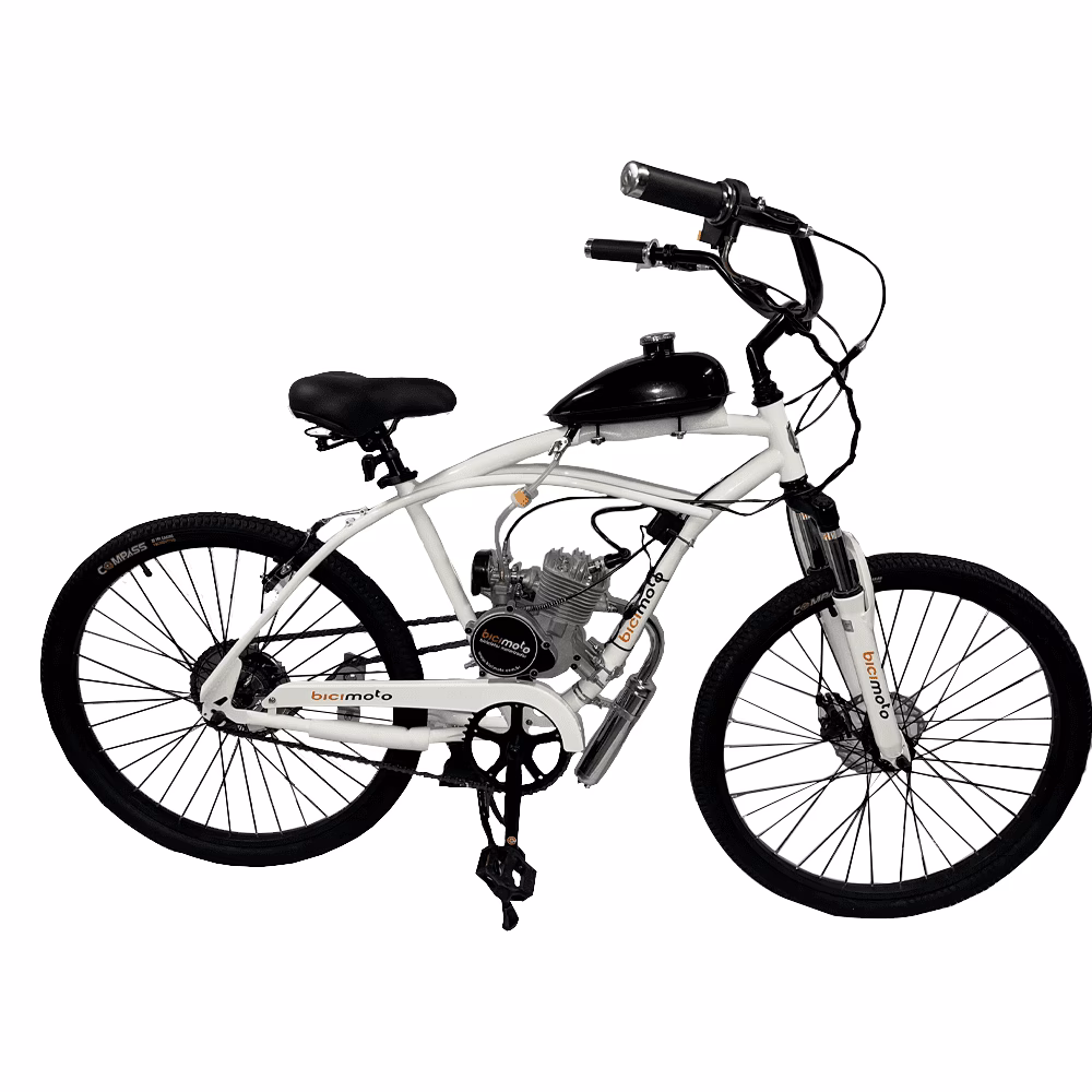 Qual é o nome da bicicleta que tem motor?