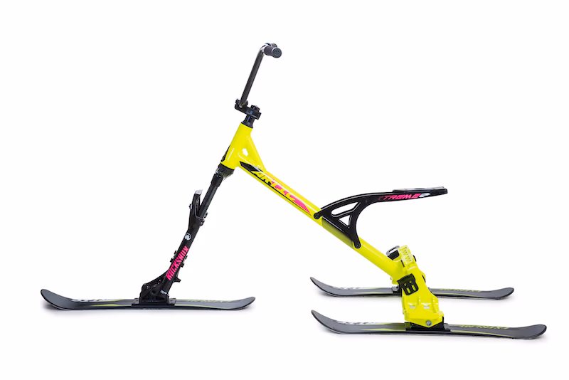 ¿Cómo se llaman las bicis de nieve?