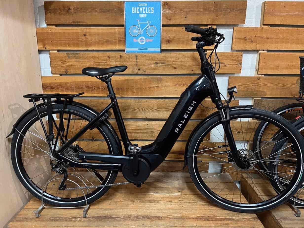 What is the warranty on the Raleigh electric bike?