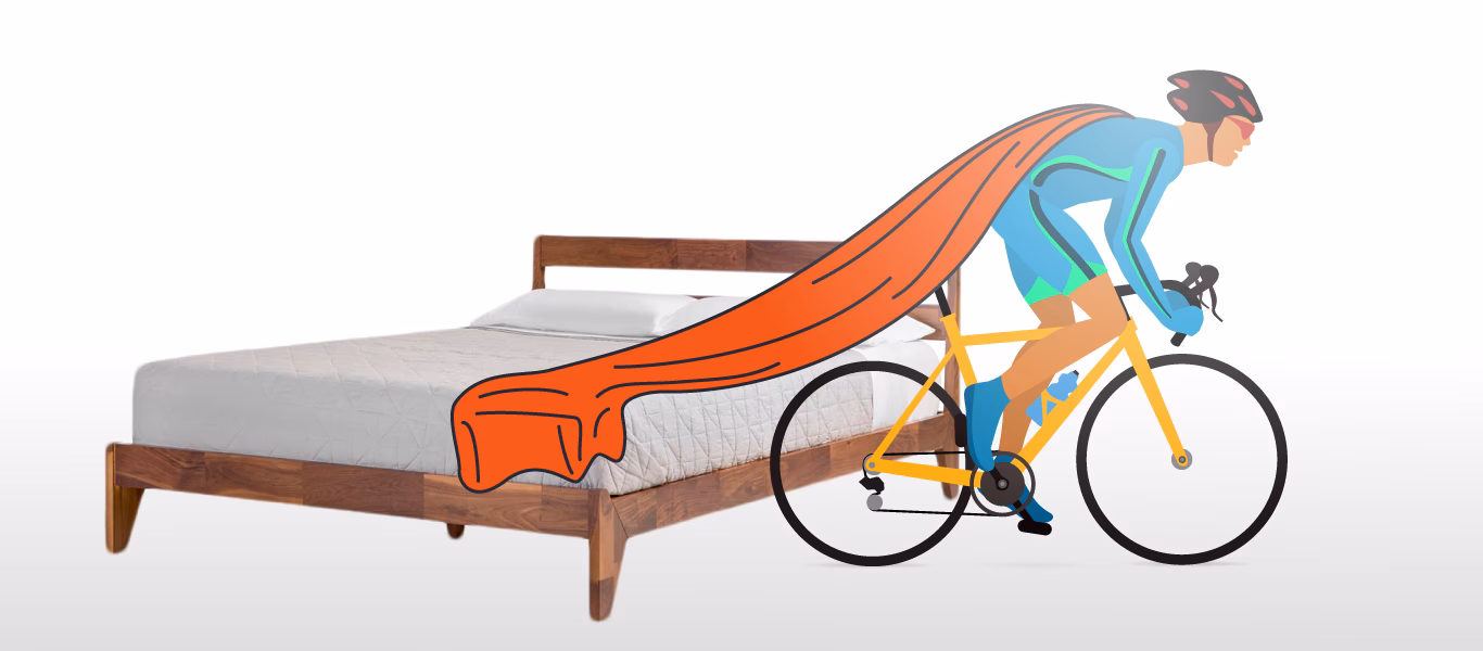 ¿Qué pasa si hago bicicleta en la mañana?