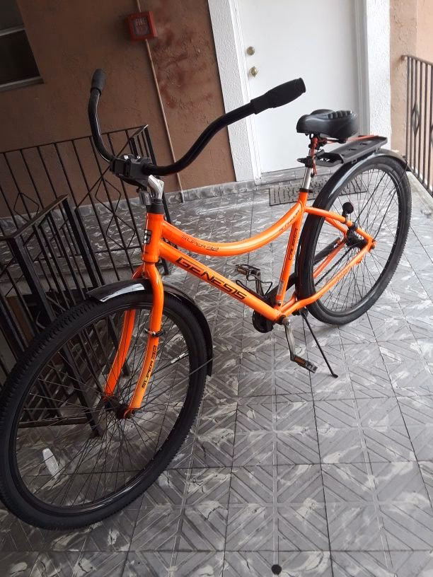 Where is the serial number on a Genesis bike?