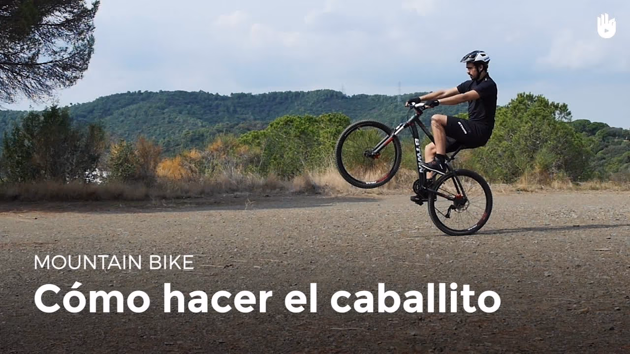¿En qué marcha debe estar mi bicicleta para hacer un caballito?