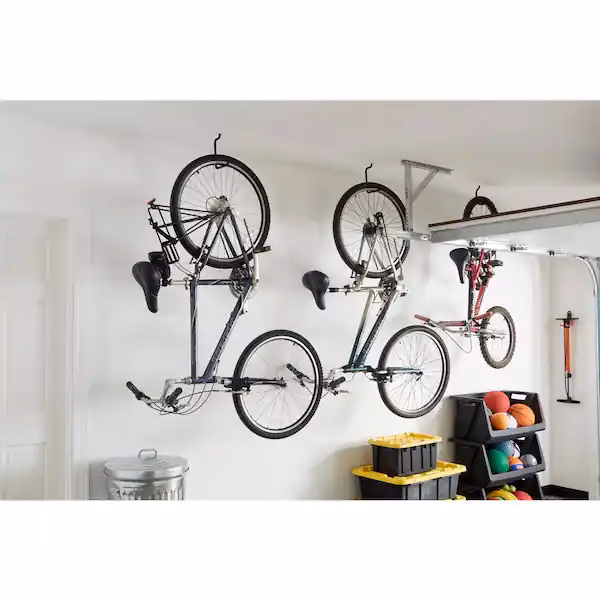 What is the best way to store a bicycle outside?