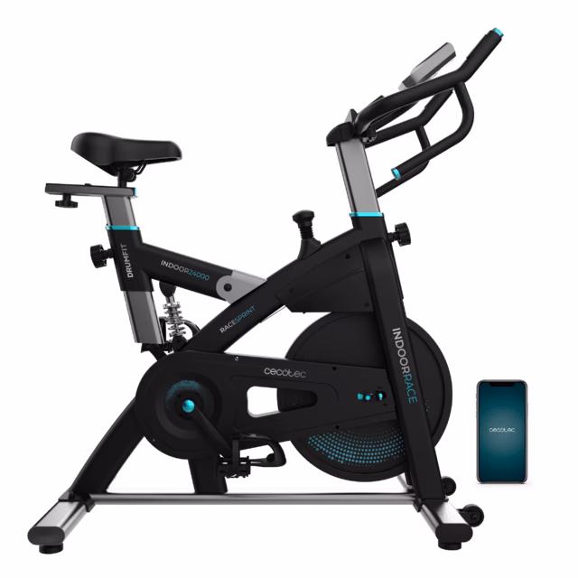 Can I ride my bike indoors?