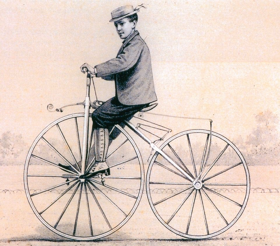 Who invented the bicycle in 1861?