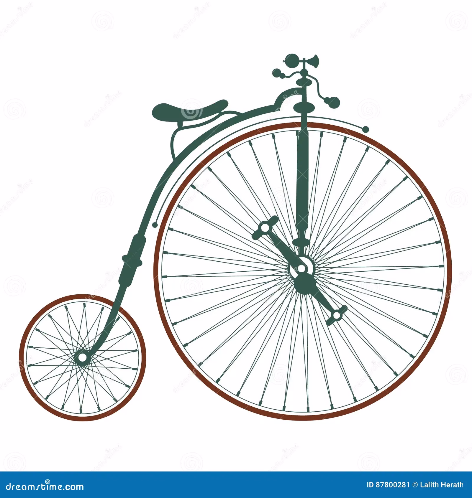 ¿Cómo se llama la bicicleta que tiene una rueda grande y una rueda pequeña?