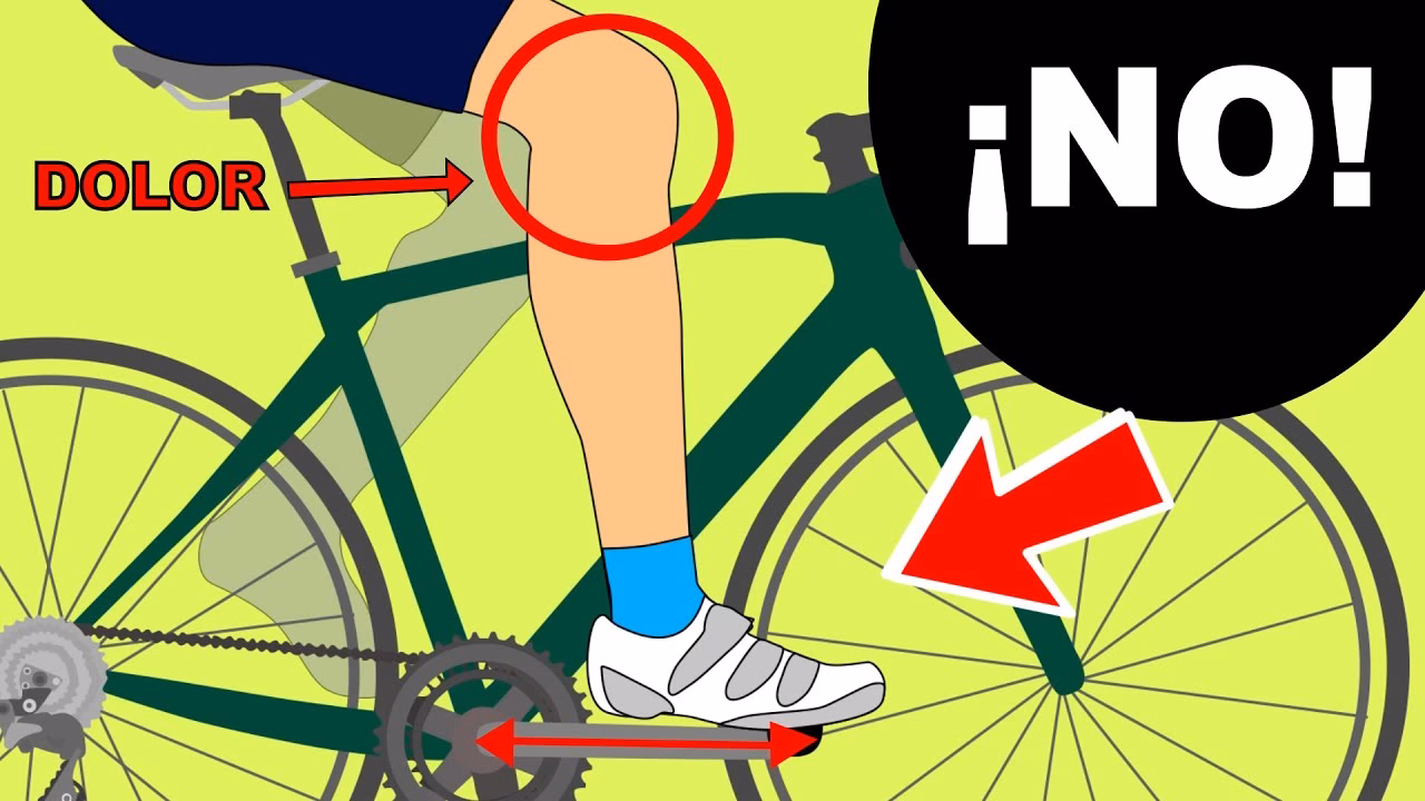¿Cómo aliviar el dolor de rodilla que provoca el ciclismo?