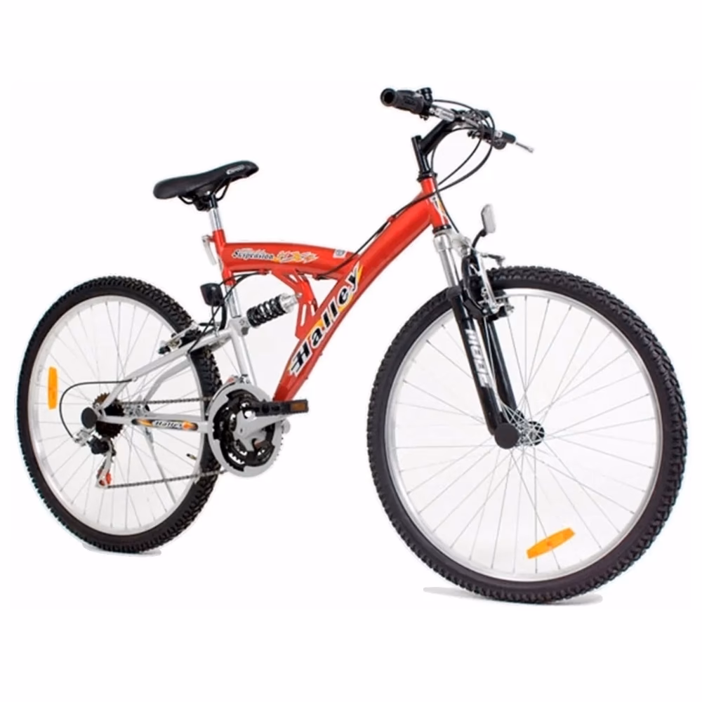 What is a good weight for a full-suspension mountain bike?