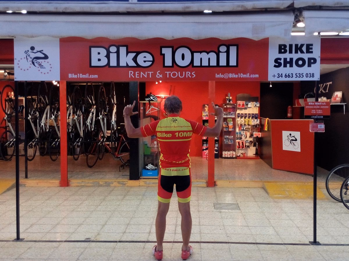 How much is 10 miles on a bike?