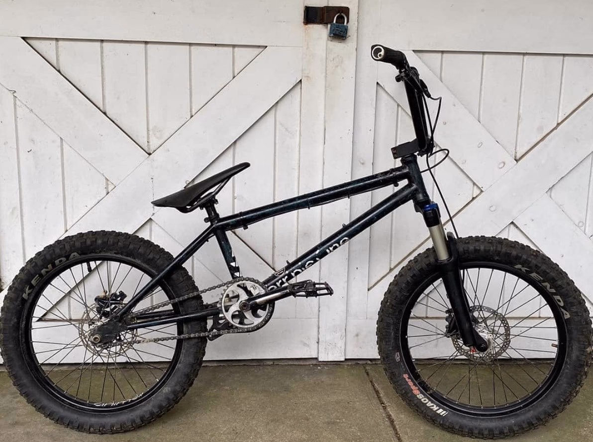 What is a BMX with suspension called?