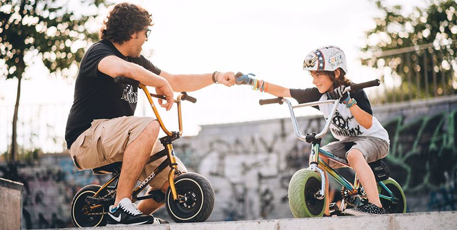 ¿Se puede montar en BMX por la calle?