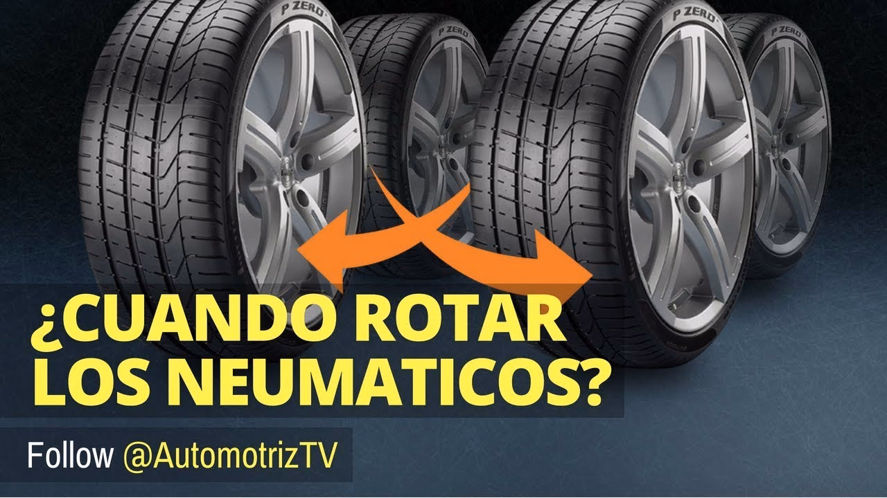 ¿Qué pasa si no se rotan los neumáticos?