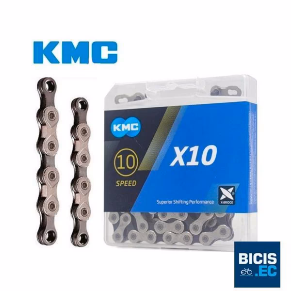 ¿Las cadenas KMC de 10 velocidades son direccionales?