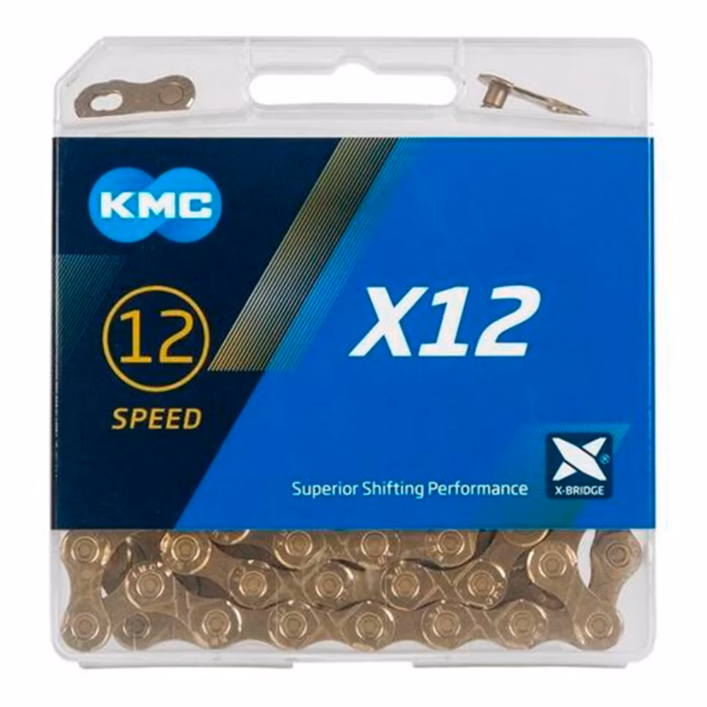 How much does a KMC X9SL gold chain weight?