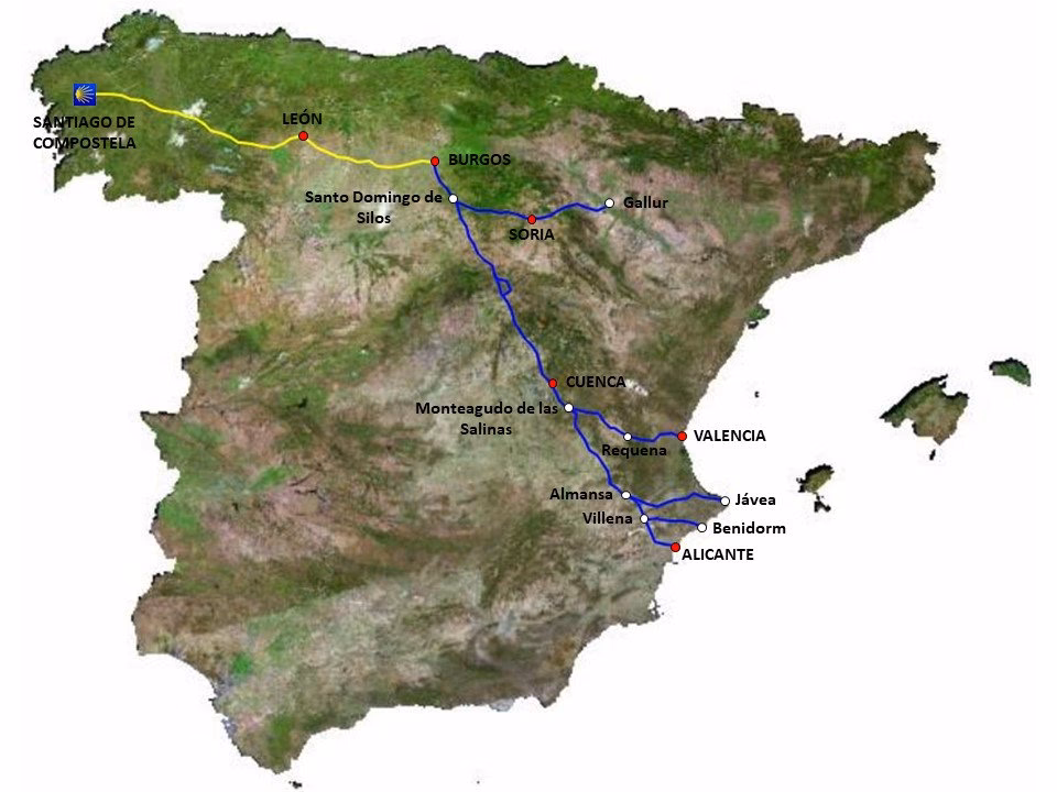What is walking the Camino de Santiago?