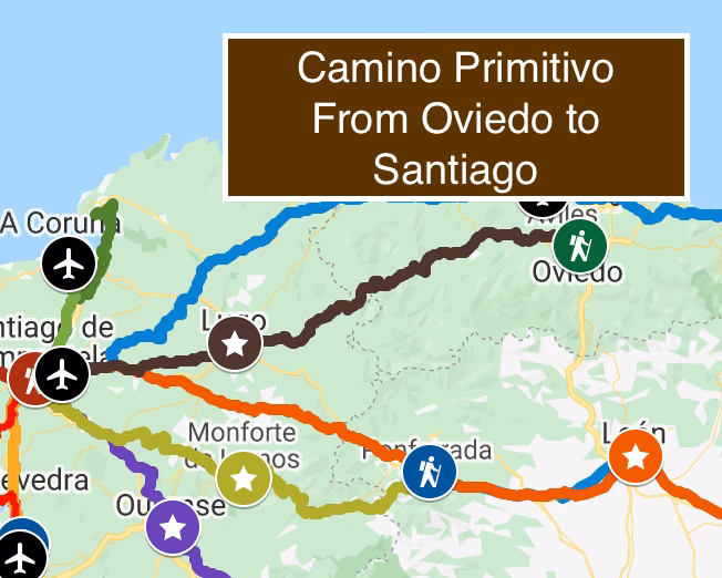 How long does it take to walk the primitivo Camino?