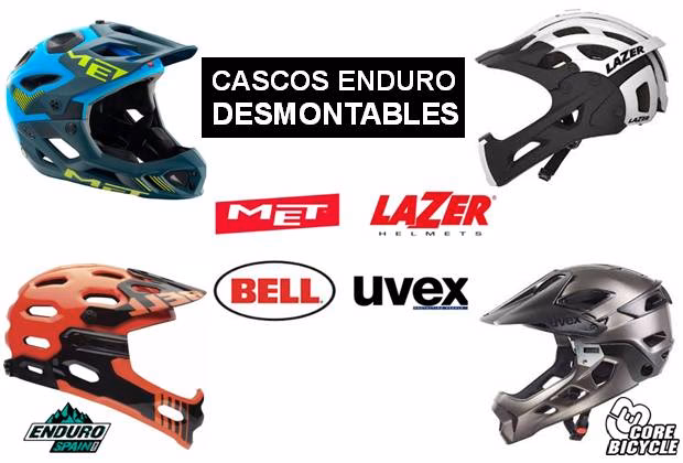 ¿Qué es un casco desmontable?