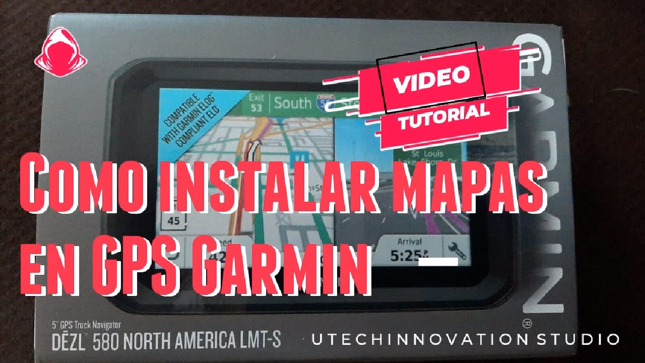 ¿Cómo hacer que aparezca el mapa en un GPS Garmin?