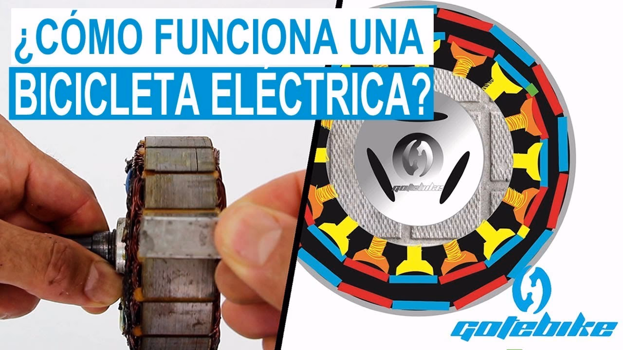 ¿Cómo funciona realmente una bicicleta eléctrica?