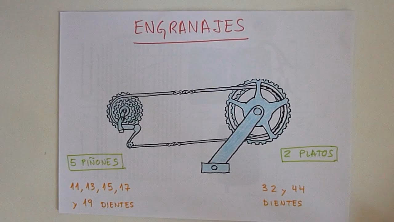 ¿Cómo funciona el sistema de engranajes?