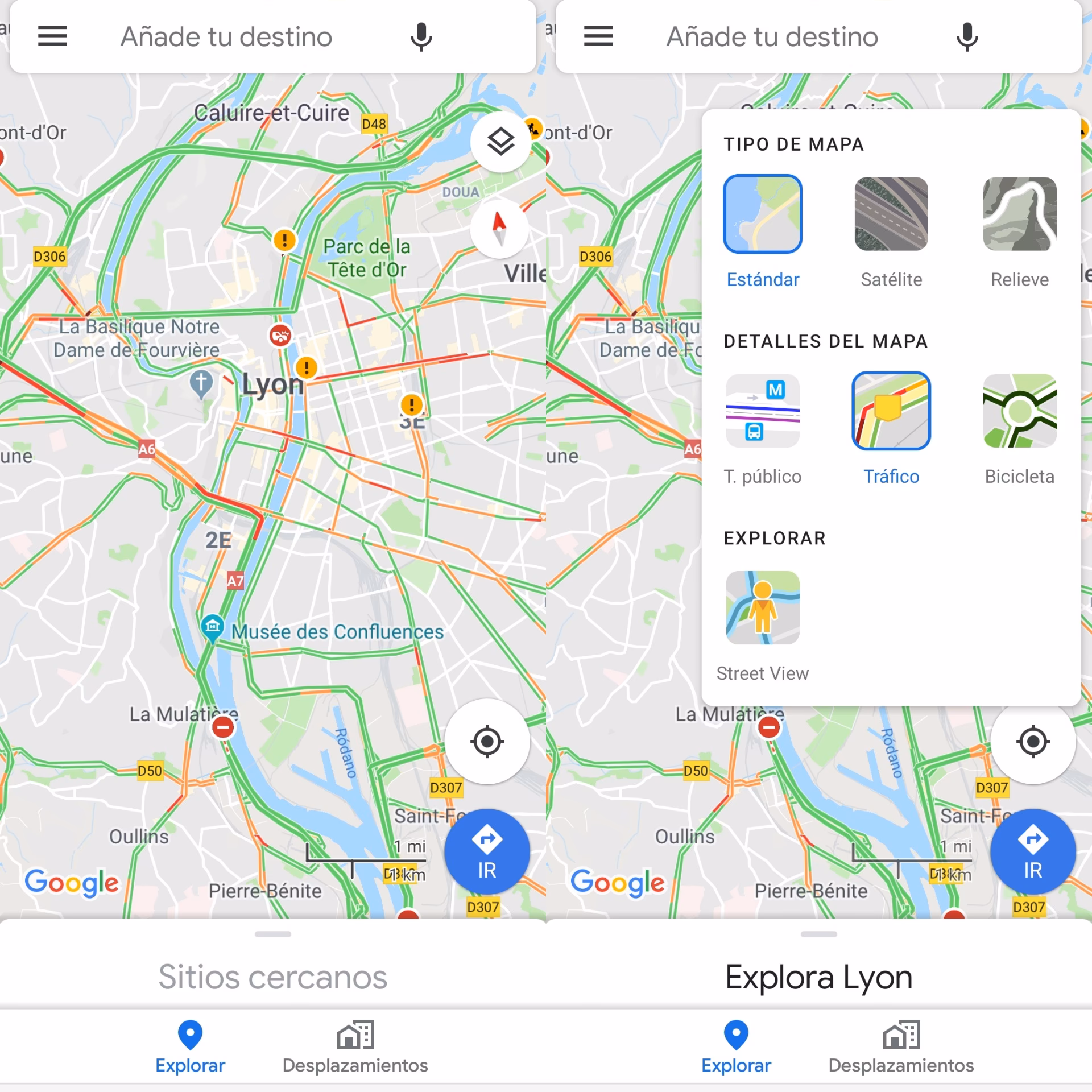 ¿Cómo crear y guardar una ruta en Google Maps iPhone?
