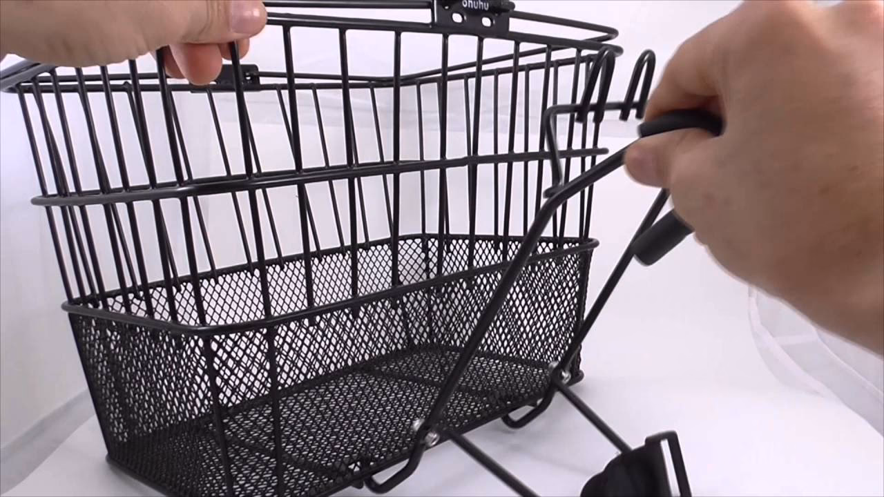 ¿Cuál es el mejor material para una cesta de bicicleta?