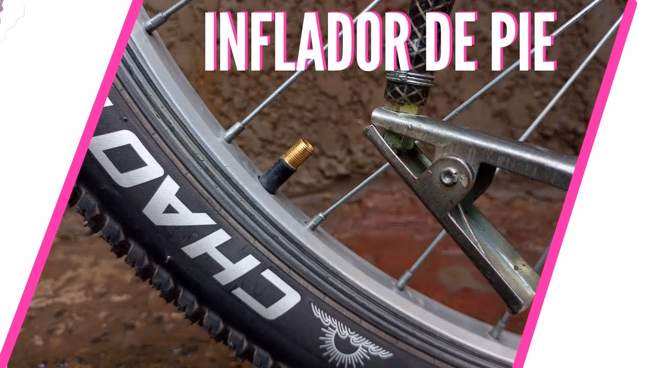 ¿Cómo llenar una llanta de bicicleta sin bomba?