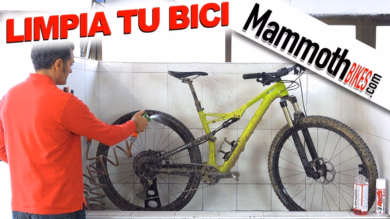 ¿Cuál es la mejor forma de lavar una bicicleta?