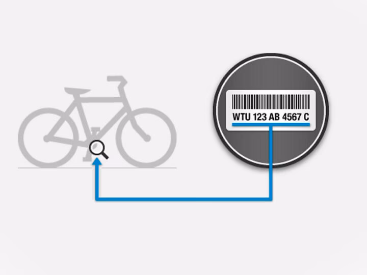 ¿Cómo decodificar el número de serie de una bicicleta?