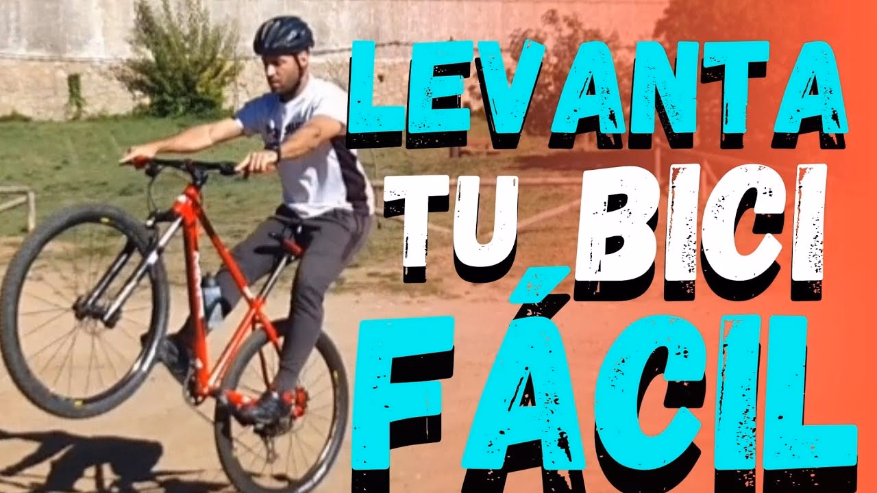 ¿Cómo levantar una bicicleta del suelo?