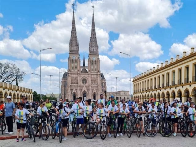 ¿Cuándo se realiza la bicicleteada a Luján?