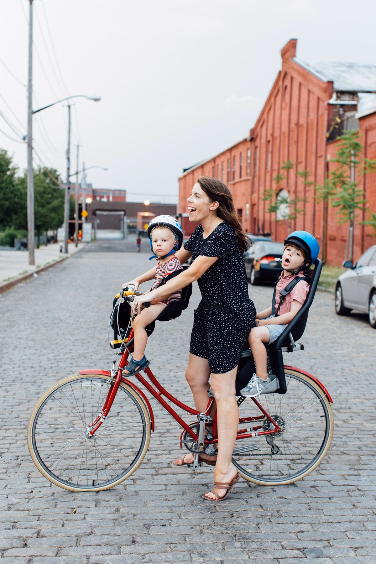 ¿Cómo circular en bici con niños?
