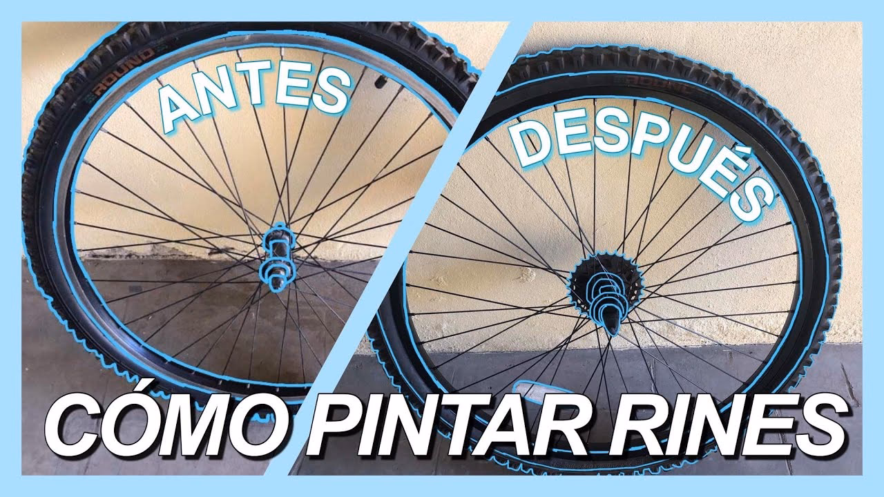 ¿Qué tipo de pintura se usa para pintar unos rines de aluminio?