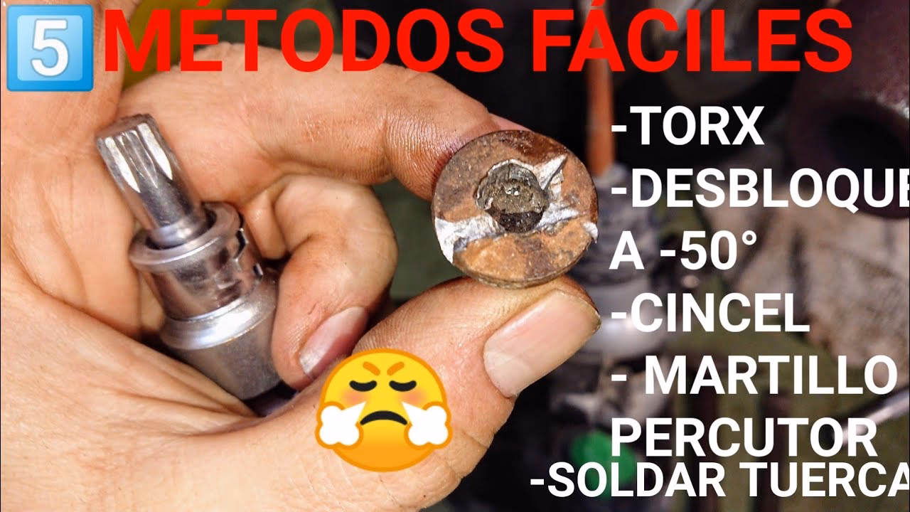 ¿Qué se usa para sacar tornillos barridos?