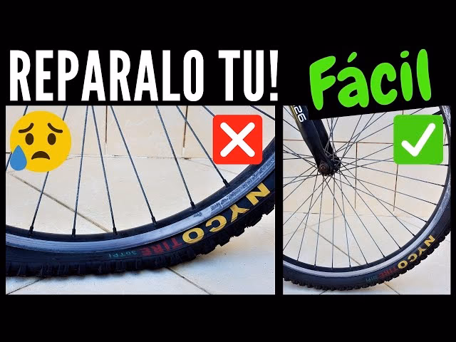 ¿Se puede reparar una llanta de bicicleta?