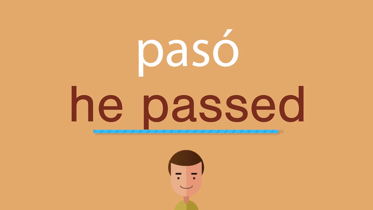 ¿Cómo se dice "si que pasó" en inglés?