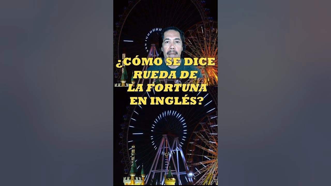 ¿Cómo se escribe rueda en inglés?