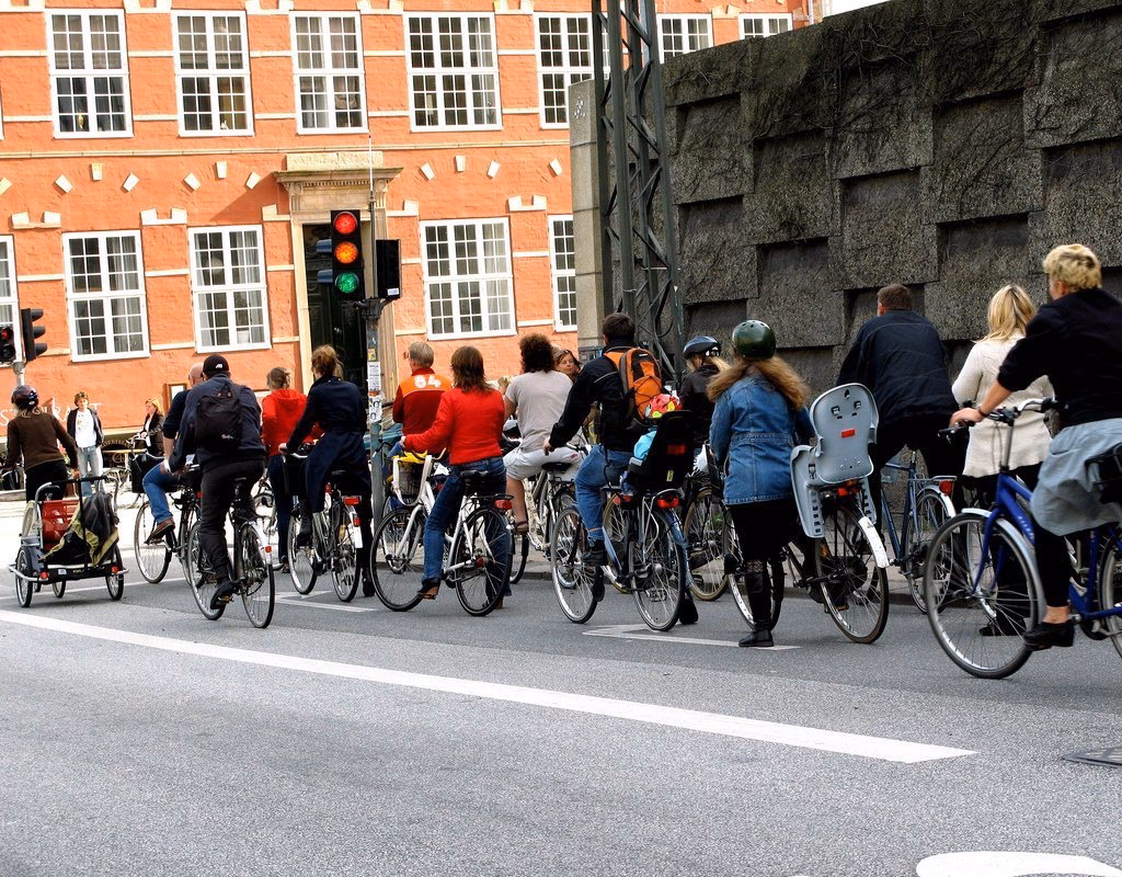 ¿Dónde puedes ir en bicicleta en Copenhague?