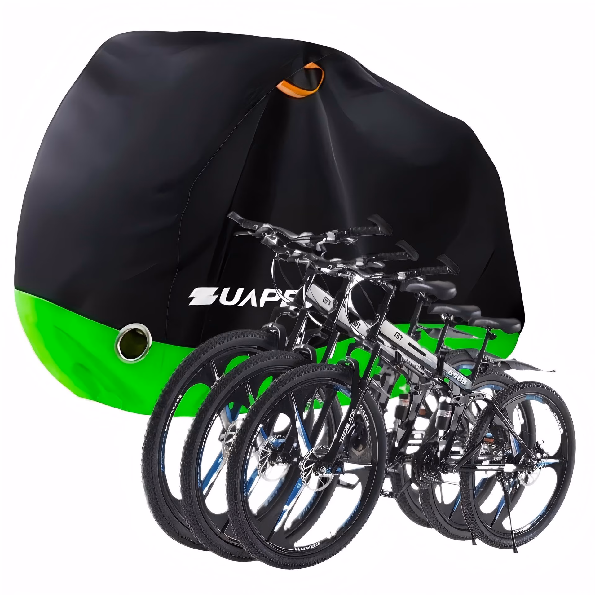 What is the best way to store bikes outside?